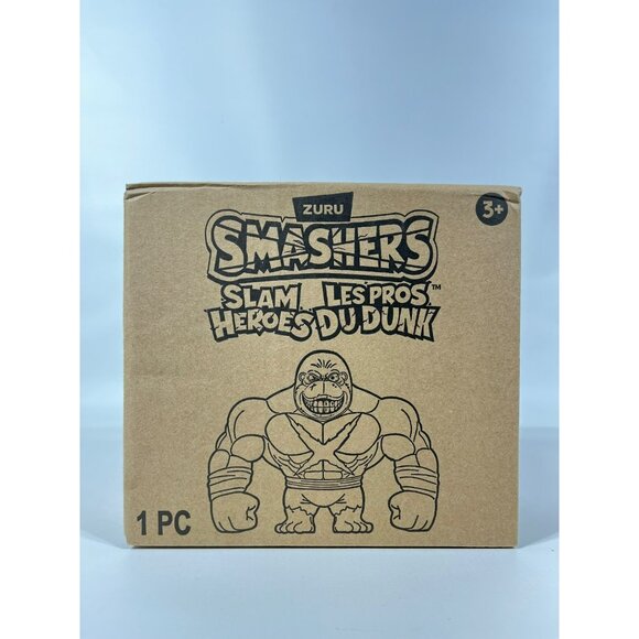 Zuru Smashers SLAM Heroes Stretchy Gorilla Brown Stretchable Toy - Picture 8 of 12